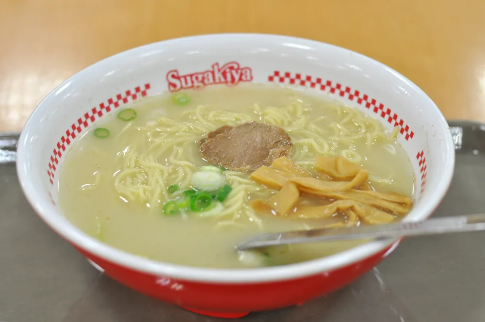 スガキヤのラーメンの参考写真（Ocdp、2013年撮影）